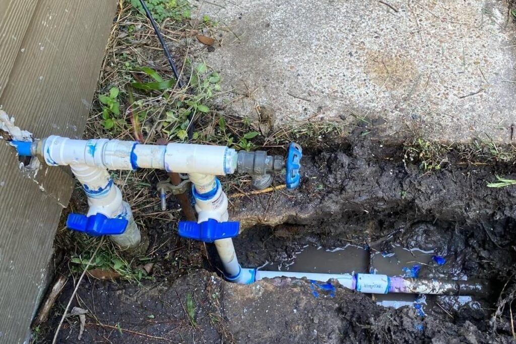 Under Slab Plumbing Repair in Houston